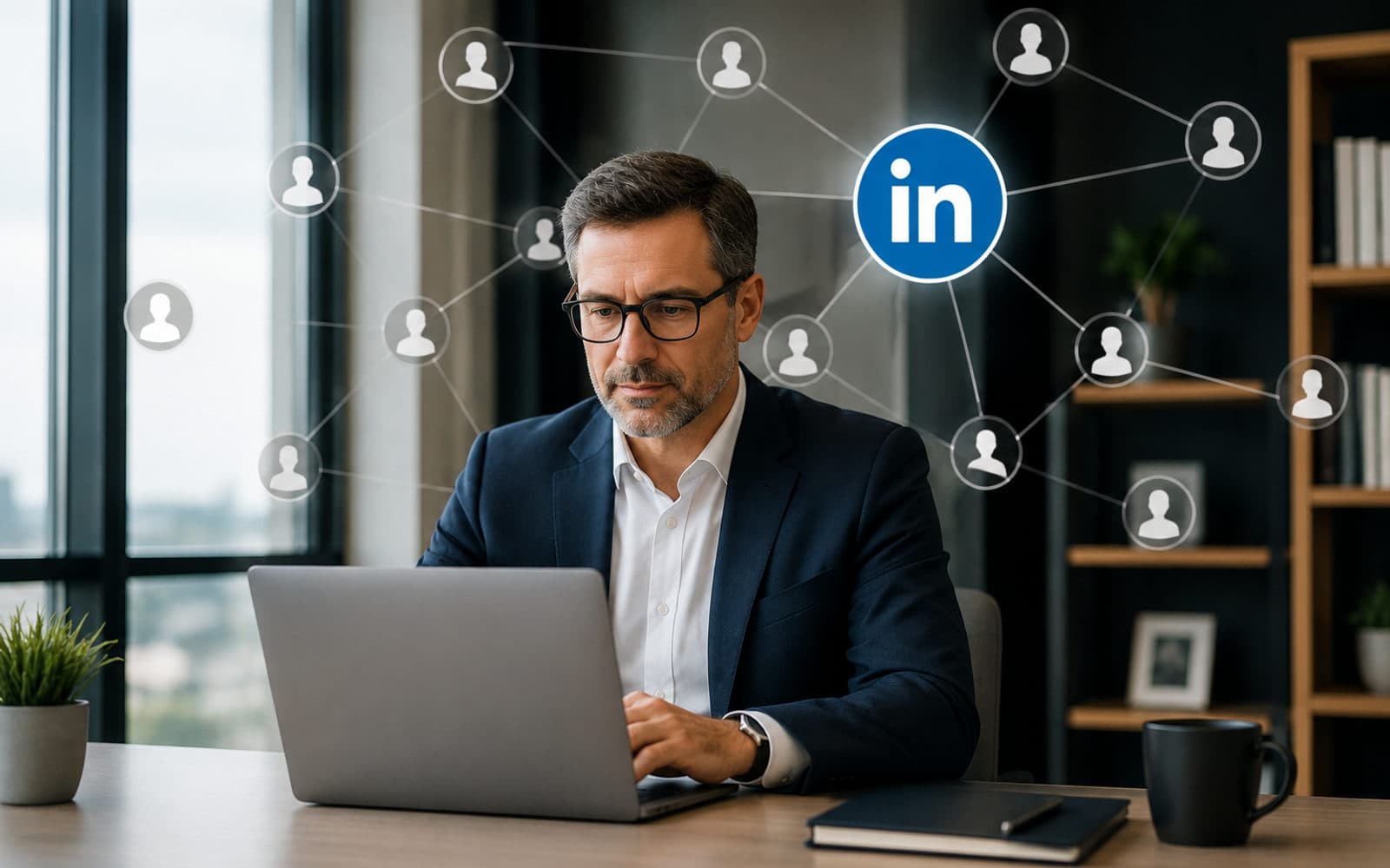 Illustration for Executive Networking Strategy: Why Your LinkedIn Network Fails When You Need It Most